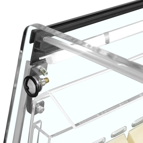 Czarna chłodziarka impulsowa PDC126 VS SL LED