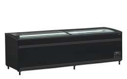Czarna chłodziarka / zamrażarka supermarketowa SFI250B-CF VS
