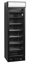 Czarna zamrażarka ekspozycyjna UFSC371GCP Black