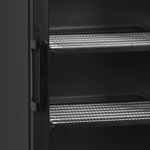 Czarna zamrażarka ekspozycyjna UFSC371GCP Black