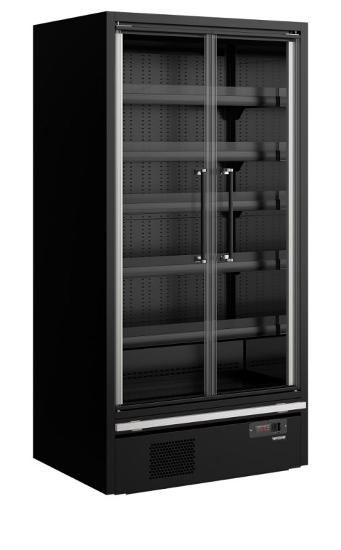 Sklepowy regał chłodniczy Galaxy+ GP10FGD Maxi Black