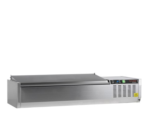 Nadstawa chłodnicza GN1/3 GVC38-120 S/S