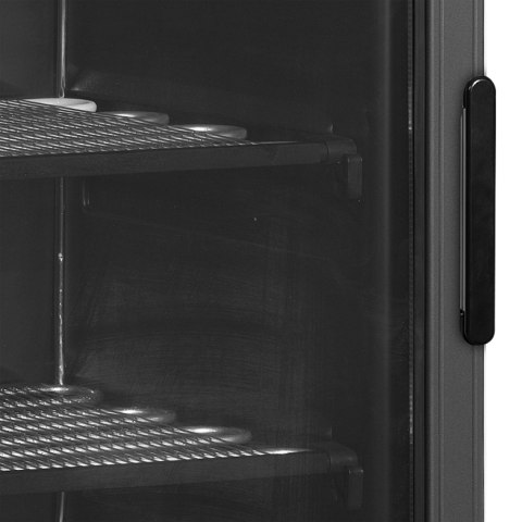 Zamrażarka ekspozycyjna, zawiasy z lewej strony UFSC371G Black L/H
