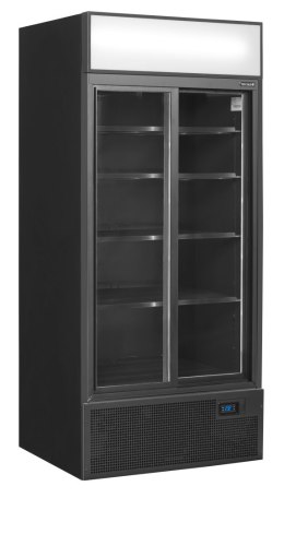 Czarna chłodziarka ekspozycyjna FSC891S Black