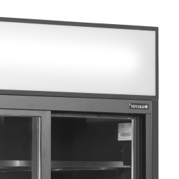 Czarna chłodziarka ekspozycyjna FSC891S Black