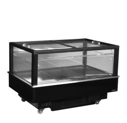 Czarna chłodziarko-zamrażarka impulsowa EIB-D1015-B1