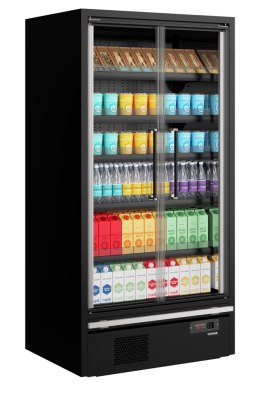 Supermarketowy regał chłodniczy Galaxy+ GP10FGD Black