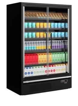 Supermarketowy regał chłodniczy Galaxy+ GP14FGD Black