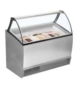 Wentylowana chłodziarka ekspozycyjna na lody gałkowe BERMUDA RV10