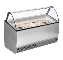 Wentylowana chłodziarka ekspozycyjna na lody gałkowe BERMUDA RV13