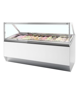 Wentylowana chłodziarka ekspozycyjna na lody gałkowe MILLENNIUM ST24
