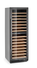 Lodówka do wina 2-strefowa, 131 butelek, 697x595x(H)1756mm