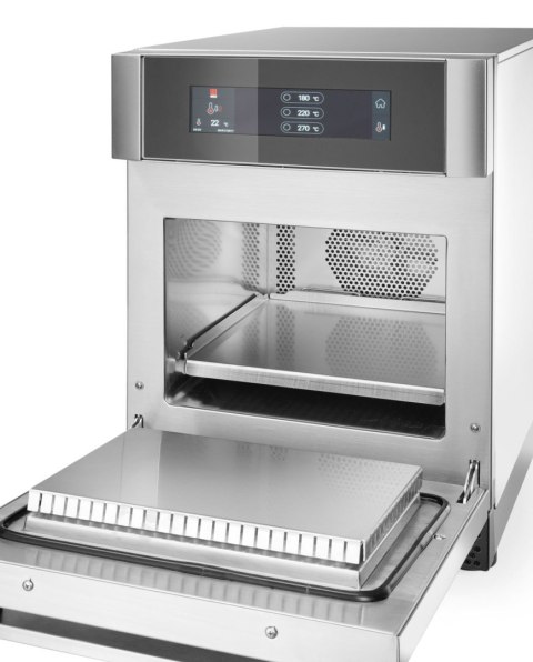 Piec konwekcyjno-mikrofalowy REDFLASH, Tecnoeka, srebrny, 230V/3680W, 420x632x(H)630mm