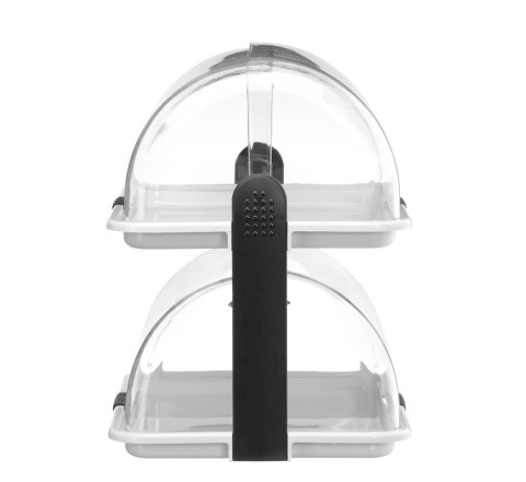 Witrynka Roll top - podwójna, HENDI, 465x310x(H)410mm