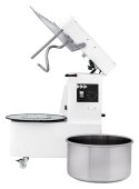 Miesiarka spiralna z wyjmowaną dzieżą o 2 prędkościach, 41 l, Prismafood, 112 kg/h, 41L, 400V/1700W, 480x815x(H)850mm