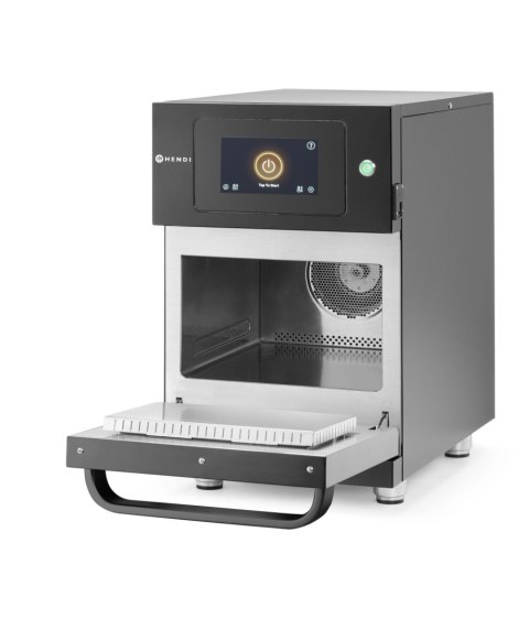 Piec konwekcyjno-mikrofalowy CombiTurbo , HENDI, czarny, 230V/3500W, 380x663x(H)619mm