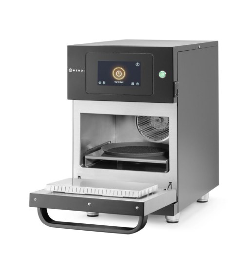 Piec konwekcyjno-mikrofalowy CombiTurbo , HENDI, czarny, 230V/3500W, 380x663x(H)619mm