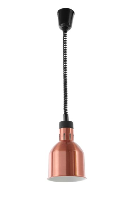 Lampa do podgrzewania potraw - wisząca - śr.175x(H)250mm miedziana