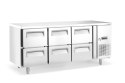Stół chłodniczy z 6 szufladami, Arktic, 420L, 230V/400W, 1795x700x(H)879mm
