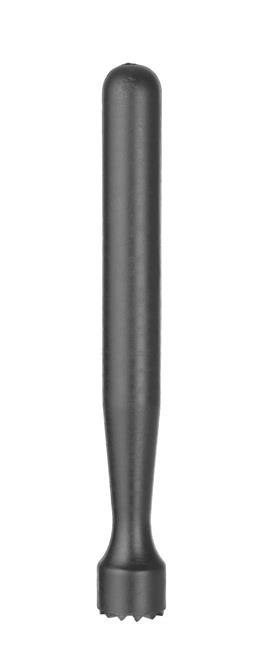 Moździerz profilowany, gwiazdka, czarny, ⌀34x207mm