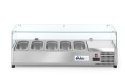 Nadstawa chłodnicza 5x GN 1/4, 230V/180W, 1205x335x(H)460mm