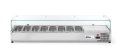 Nadstawa chłodnicza 8x GN 1/4, 230V/180W, 1805x335x(H)460mm