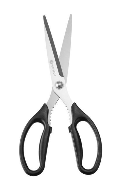 Nożyce kuchenne, HENDI, czarny, (L)252mm