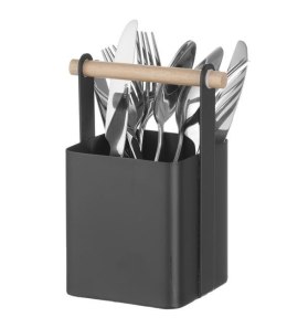 Organizer stołowy czarny, 140x105x190mm