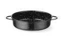 Patelnia emaliowana, czarny, ⌀160x(H)45mm, Okrągły