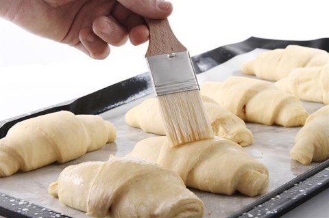 Pędzelek cukierniczy z włosiem naturalnym - zestaw 2 szt. 190x20mm