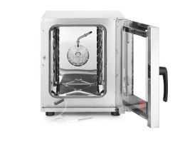 Piec konwekcyjno - parowy 5 x GN 2/3 230V/3200W, 550x754x(H)662mm