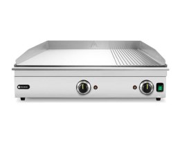 Płyta grillowa 2/3 gładka, 1/3 ryflowana Hendi 697x474x(H)241mm