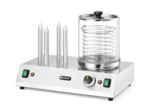 Podgrzewacz do parówek i bułek do hot-dogów Hendi