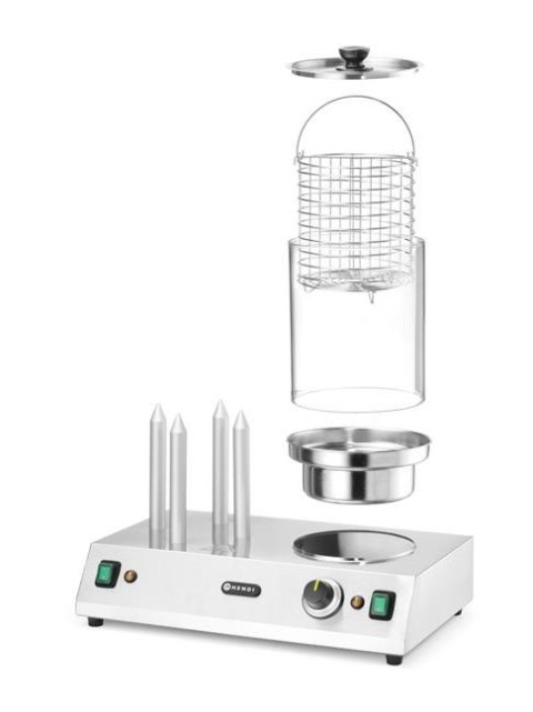 Podgrzewacz do parówek i bułek do hot-dogów Hendi