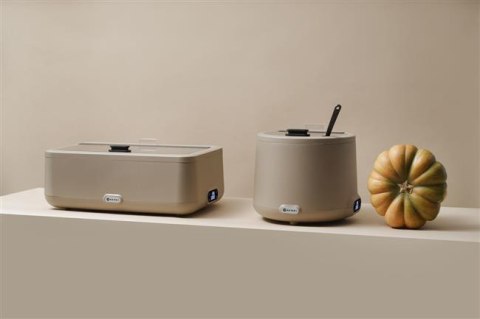 Podgrzewacz elektryczny beżowy HENDI UNIQ 607x402x(H)245mm