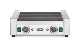 Podgrzewacz rolkowy do parówek dwustrefowy 11 rolek 530x525x(H)180mm