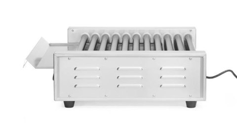 Podgrzewacz rolkowy do parówek dwustrefowy 11 rolek 530x525x(H)180mm