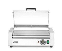 Podgrzewacz rolkowy do parówek jednostrefowy pokrywą 9 rolek Hendi 566x450x(H)259mm