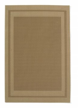 Podkładka na stół, ramka - zestaw beżowy, 6 szt., 450x300mm