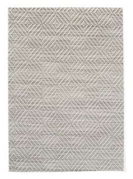 Podkładka na stół, wzory geometryczne - zestaw srebrny, 6 szt., 450x300mm