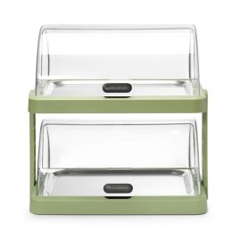 Podwójna witrynka chłodząca roll-top Duo UNIQ, HENDI, zielony, 480x355x(H)480mm