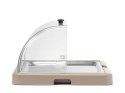 Pojedyncza witrynka chłodząca roll-top Duo UNIQ , HENDI beżowy, 460x355x(H)220m