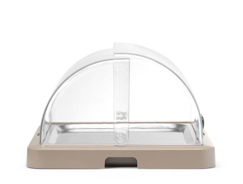 Pojedyncza witrynka chłodząca roll-top Duo UNIQ , HENDI beżowy, 460x355x(H)220m