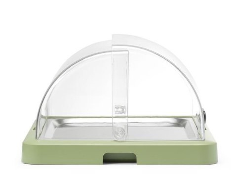 Pojedyncza witrynka chłodząca roll-top Duo UNIQ , HENDI, zielony, 460x355x(H)220mm