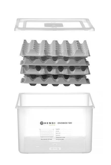 Pojemnik na jajka OVOBOX 120, GN 2/3, 18L, 355x325x(H)200mm