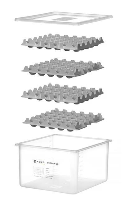 Pojemnik na jajka OVOBOX 120, GN 2/3, 18L, 355x325x(H)200mm