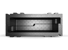 Pojemnik termoizolacyjny, cateringowy - Salto 9,8 l 410x410x(H)135mm