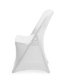 Pokrowiec na krzesło 810965 & 910989, biały, 540x440x(H)840mm