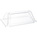 Pokrywa szklana do podgrzewacza rolkowego do parówek, HENDI, do podgrzewacza z 7 rolkami