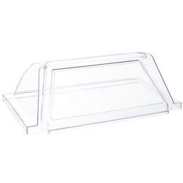 Pokrywa szklana do podgrzewacza rolkowego do parówek, HENDI, do podgrzewacza z 7 rolkami